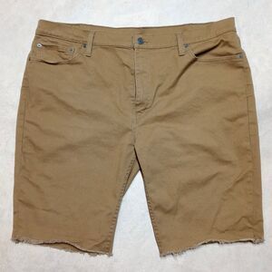 Levis 511 Cut off Fringe Jean Shorts Size 42 Stretch Denim Jorts